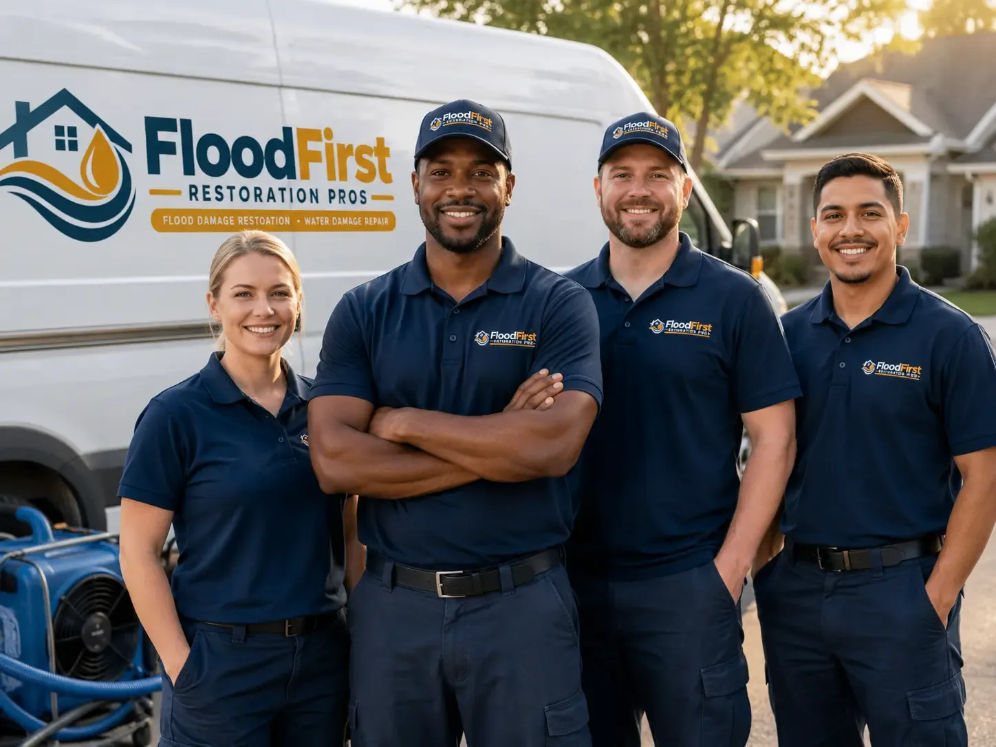Flood Damage Restoration company in New Waverly, IN