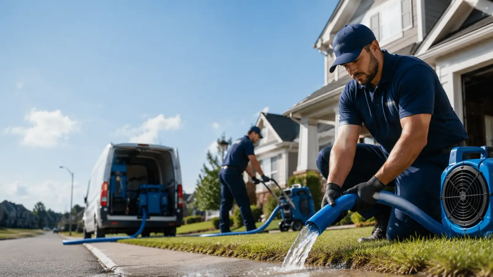 Flood Damage Restoration in New Waverly, IN